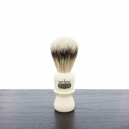 Simpson Emperor 3 Super Badger Shaving Brush, Ivory